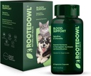 Rooted Owl Blood Support - Immunity, Recovery og jern Supplement for hunder & katter - Anemi Støtte med Spirulina og Klorella - 60 /ct Vegansk Kapsler