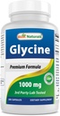 Best Naturals Glycin Supplement 1000 Mg for energiproduksjon, 180Count