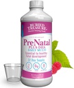 Begravet skatt Prenatal Plus DHA Komplett, 16 oz Orange Banana Flavor, høy styrke flytende formel Supplement for før, under, Post Graviditet, Naturlig DHA Omega3 Jern Vegetarisk Safe W / Dose Cup