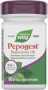 Naturens måte Pepogest Peppermint Olje, Sotter Av og til Gastrointestinal Discomfort*, Enterisk Coated Peppermint Olje Softgels, 60 Softgels (Packaging May Vary)
