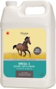 Camelina Olje til hester, 1 Gallon av Olimega Farm | Høy i Omega-3 & Vitamin E | Støtte for sunne ledd, Coat & Skin | Pure & Cold Pressed | Joint Supplement | Laget i Canada | Ikke-GMO