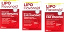 Lipo-Flavonoid Plus kosttilskudd, For ørehelse 100 ea pakke med 3