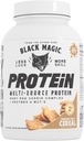Svart Magisk Protein pulver Whey Egg Casein Complex + Enzymer & MCT recovery 2lbs kanel Toast Cereal Flavor