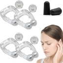 Tinnitus Relief for ringing øredobber, akupeace tinnitus relief enhet, akupeace anti tinnitus relief øreklipp, enhet for stopp øreringing (2par)