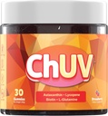 60 Gummier - Naturlig Astaxanthin Supplement for støtte Tanning - Inkluderer Lycopen, Biotin og L-Glutamin - Ikke-GMO & Glutenfri
