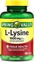 Spring Valley - L-Lysine 1000 mg, 100 tabletter