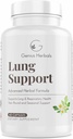 Lungestøtte - Hjelper deg å puste mer komfortabelt, År Rund sesongstøtte, Lung Cleanse & Lung Detox formel, 60 kapsler