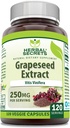 Herbal Hemmeligheter Grapefrø Ekstrakt Supplement | 250 Mg per servering | 120 Veggie Kapsler | Ikke-GMO | Glutenfri | laget i USA
