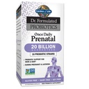 Livshage Dr. Formulert Probiotika En gang daglig Prenatal - Acidophilus & Bifidobacteria Probiotic Support for Mor & Baby - Gluten, Dairy & Soya Free - 30 Count Vegetariske kapsler