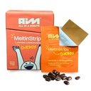 MeltinStrips TM Energistriper med 40 mg Koffein, 20 mg Ashwagandha & Vitamin B12  Instant Instant Energy & Focus Uten Jitters eller Crash | Virker raskere enn kaffe | Mocha Flavor - 30 Strips