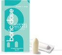 Mors Dose Boric Acid Suppositories - opprettholder og balanserer sunn Vaginal pH, Administrerer Odor, Hydrates, & Moisturizes. USA laget med tilsatt cocoa smør og kokosolje