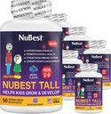 NuBest Tall Kids - Todlere Vitaminer og Kids Vitaminer for alder 2 til 9 - Støtte Bone Styrke, generell helse og immunitet - Animal Shapes - 540 Chewable Berry Tabletter