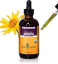 Herb Pharm Certified Organic Arnica flytende ekstrakt for mindre smerte støtte - 4 Ounce