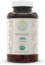 HerbEra Motherwort USDA Organic 120 Kapsler | Naturlig Herbal Supplement | Certified Organic Vegetariske Kapsler og Økologisk Moderwort (Leonurus Cardiova) Tørket Urt (120 Kapsler)