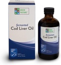 Grønn pastur - Fermentert Cod Liver Oil Liquid -6 fl. oz. - Unflavored