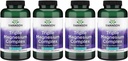 Swanson Triple Magnesium Complex - Mineral Supplement - Naturlig støtte - Med Citrate, Oxid & Aspartate - (300 kapsler, 400mg Hver, 4 Pack)