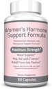 Re+Gen Nutrition Women's Hormon Balance Support, Supplement med vitamin E, Dong Quai og DIM 200mg med BioPerine, PMS, Hot Flashes, Mood Swings, Natt Sweats Support, 60 kapsler, 2 måneders forsyning