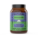 Organisk Ashwagandha Kapsler - 100 Kapsler 500mg ren organisk Ashwagandha Supplement for beroligende støtte