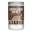 Designer velvære, Designer Whey Protein måltid erstatning pulver, organisk supermat kompleks karbohydrater, vitaminer, mineraler, glutenfri, melk sjokolade, 1,72 pund