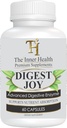 Digest Joy - Avansert Enzyme Blend for Optimal Digestion Support - Amylase, Lipaine, Bromelain, Protease,Lactase og andre Enzymes(60 Grønnsaker Caps)
