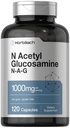 Horbaach N-Acetyl glukosamin 1000 mg | 120 kapsler | N-A-G Supplement piller | Ikke-GMO & Glutenfri