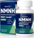 NMNH Alternative NAD + Støtte: 600mg NMNH Supplement, 120 NMNH Kapsler