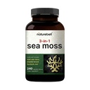 Irish Sea Moss Capsules, 3000mg Per Serving, 240 Veggie Piller | Laget med organisk rå pulver, Plus Bladderwrack & Burdock Root, Sea vegetabilsk kompleks - Immun & Thyroid Superfood Support - Ikke-GMO