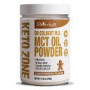 Divine Health Keto Zone® MCT oljepulver | Gingerbrød | 330 G | 30 dagers forsyning | Dr. Colberts keto sone diett | 70% C8 30% C10 | 0 netto karbohydrater