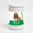 Sunn avler Basset Hound Salmonolje Myk Chews 120 greve