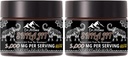 Pure Shilajit Resin, Autentisk Golden Grade A,1000mg Maksimal potens organisk naturlig Shilajit Resin med Fulvic Acid for energi, Immune Support,50 Grams,2 Pack