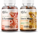 Wild & Organic L-tyrosin Gummies & Lion's Mane Gummies