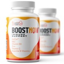 BoostNow 14-i-1 immunstøttekapsler - Forbedret med vitamin C, D-3, sink, EpiCor, eldrebær og mer - 90 teller