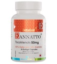 WELLNESS EXTRACT Eannatto Tocotrienols Deltagold Vitamin E Kosttilskudd Softgels, Tocopherol gratis, støtter immunhelse, ikke-GMO, Glutenfri og antioksidant (50MG 30 Softgels).