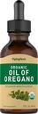 Piping Rock olje av Oregano organisk flytende dråper | 2 fl oz | med Extra Jomfru Olive Olje | Herbal ekstrakt Supplement | Ikke-GMO, Glutenfri