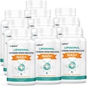 Orgabay Liposomal NAD+ Supplement 500 mg, høy absorpsjon, økt NAD + med TMG 250 mg, faktisk NAD Plus mer effektiv enn Nikotinamid Riboside, støtte Cellular Energy, sunn aldring | 600 Softgels