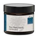 Wise Woman Herbals - Tea Tree Salve - 2 Oz - Naturlig bistand for vanlige årsaker til hudødeleggelse, fremmer normal sunn hud, bidrar til å hjelpe tørr kløende hud og irritasjon på tånegler, negler og kropp