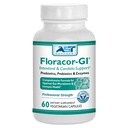 Floracor - Støtter Gut & Intestinal Helse - Premium Probiotiske, Prebiotiske og Enzyme Formula - 60 Vegetariske kapsler