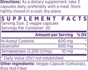 NAOMI NAC 600mg med Quercetin for immun- og respiratorisk støtte, normal puste, nasal og øyekomfort, Sinus og respiratorisk funksjon, 60 kapsler