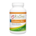 Velværeressurser Glutathione Ultra Supplement - Biotilgjengelig S-Acetyl L-Glutathione (SAG) - Antioksidant, Detox & Cellular Health Immune Support - høy absorpsjon, ikke-GMO, Glutenfri, 90 kapsler
