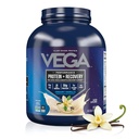 Vega Sport Vegan Protein pulver + Recovery - 30g Plante Basert Protein per Serving, Vanilla, 45 Servings, 5g BCAA, Probiotika, NSF-sertifisert, For Skaker og Smoothies, 4.1lbs (Packing May Vary)