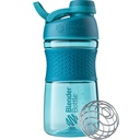 BlenderBottle 20oz SportMixer Protein Shaker Flasker med BlenderBall Wire Whisk, Rose og Teal
