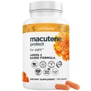 Macuten beskytte øye vitaminer for arder 2 med lutein og Zeaxanthin kosttilskudd (25mg/5mg) - Doctor formulert Bilbær Supplement for øyne, NSF sertifisert, Vegan (60 kapsler)