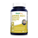 NusaPure Amino Acid Complex Blanding 2000 mg-180 Caps (Non-GMO, Glutenfri)