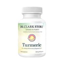 Dr Clark Store Turmeric Curcumin 500mg – 100 kapsler, immun støtte, naturlig herbal Supplement, ikke-GMO, Vegan, Antioksidant Boost