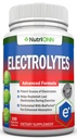 Elektrolytter - 100 naturlige elektrolytte erstatningskapsler - Premium Keto vennlige piller - Ingen sukker - Flott for Hydrasjon, Fornyelse og revitalisering - Trace Minerals Kalium, Magnesium, Natrium Salter