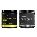 Kaged Pre Sport Pre trening pulver Mango Lime Kreatin Monohydrat Mikronisert pulver Bundle, energi og muskel gjenoppretting Supplement Pack, 20 Services Pre-Workout + 100 Services Creatine