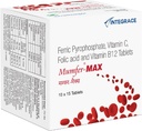 Nutranix TNA 150 tabletter | jern, folsyre Supplement, vitamin C & vitamin-B12 | og energi