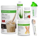 Herbalife Shake Sunn Meal Kit | Cookies and Cream Formula 1 + Herbal Aloe (Mango) + Herbal Tea Concentrate + Protein Powder + Shaker Cup & Spoon