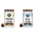 Livshage Økologisk Vegansk Sjokolade Protein pulver Rå Organisk Måltid Erstatning Shakes - Sjokolade Plante Basert Vegansk Protein pulver