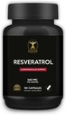 Klever Livsstil | Resveratrol Antioksidant Supplement | Støtter immunfunksjon, lang levetid, sunn aldring | 90 kapsler | 540mg per servering